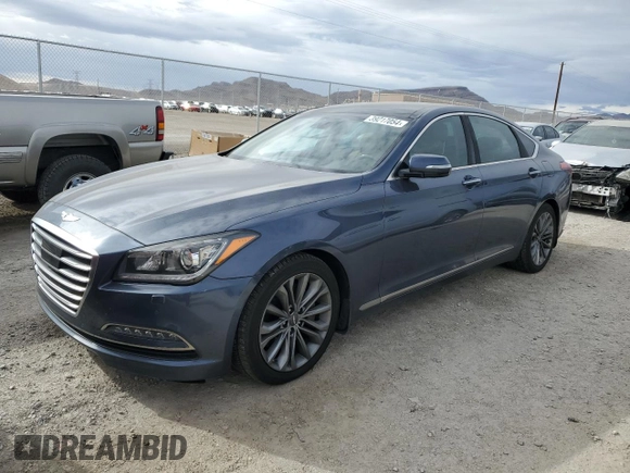2016 Hyundai Genesis 3.8L with VIN KMHGN4JE8GU113288, listed as a Copart auction lot 39217054 with 88,798 mi miles. Bid and sale history available at carsss.com. Image 1.
