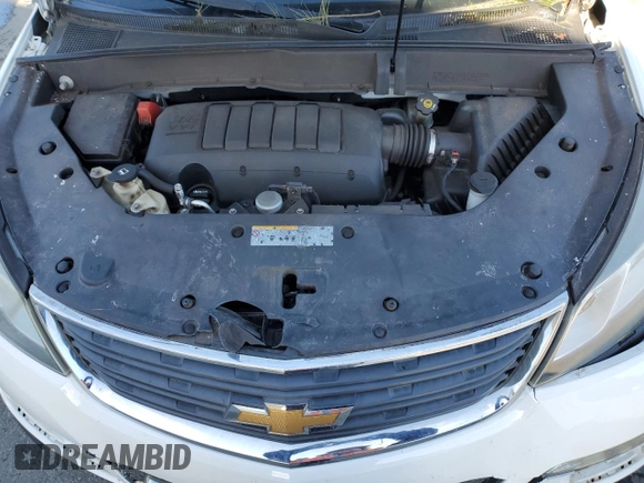 2017 Chevrolet Traverse LS with VIN 1GNKRFED4HJ101603, listed as a Copart auction lot 45803065 with 138,402 mi miles and Salvage title. Bid and sale history available at DreamBid. Image 12.