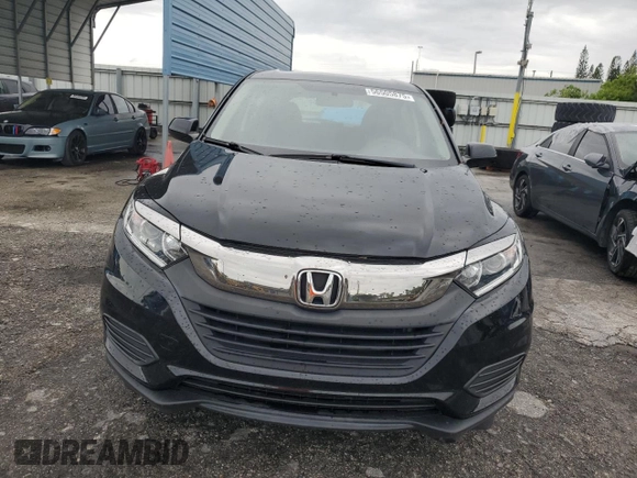 2021 Honda HR-V LX with VIN 3CZRU5H37MM730699, listed as a Copart auction lot 56505875 with 40,962 mi miles and Salvage title. Bid and sale history available at DreamBid. Image 5.