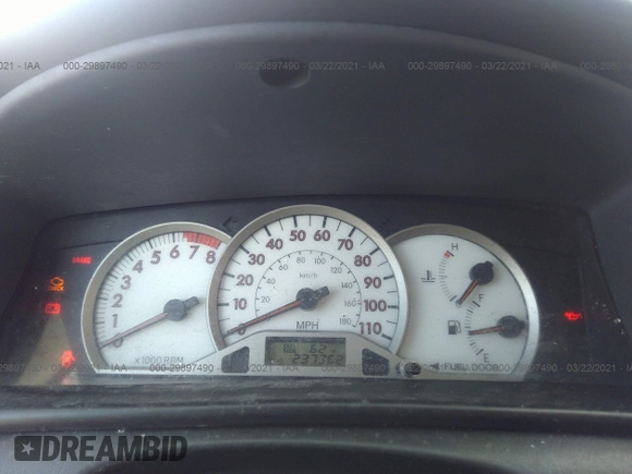 2007 Toyota Corolla CE with VIN 2T1BR32E37C809467, listed as a IAAI auction lot 41696071 with 237,362 mi miles and . Bid and sale history available at DreamBid. Image 7.
