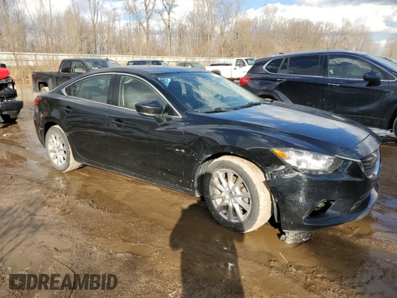 2017 Mazda 6 Sport with VIN JM1GL1U55H1131075, listed as a Copart auction lot 46526645 with 99,226 mi miles and Clean Title. Bid and sale history available at carsss.com. Image 4.