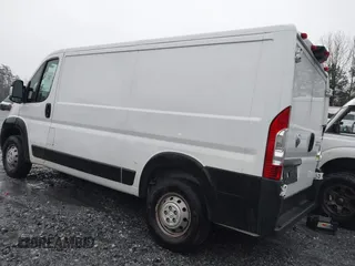 2023 Ram ProMaster Cargo with VIN 3C6LRVVG3PE603829, listed as a IAAI auction lot 41682802 with 8,408 mi miles and . Bid and sale history available at DreamBid. Image 3.
