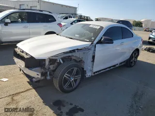 2017 BMW 2 Series 230i with VIN WBA2F9C35HV984131, listed as a Copart auction lot 41681415 with 53,569 mi miles and Salvage Title. Bid and sale history available at carsss.com. Image 1.