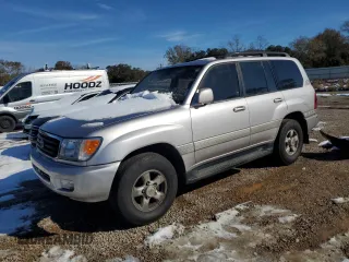 1999 Toyota Land Cruiser with VIN JT3HT05J4X0074189, listed as a Copart auction lot 41709085 with 0 mi miles and Clean Title. Bid and sale history available at carsss.com. Image 1.