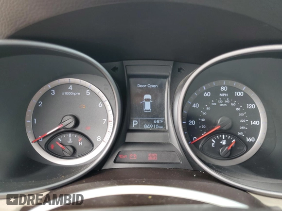 2016 Hyundai Santa Fe z VIN 5XYZTDLB7GG346554, wystawiony jako Copart lot #56898045 z przebiegiem 84 915 mil mil oraz Szkoda całkowita • Salvage title. Historia ofert i sprzedaży dostępna na DreamBid. Obrazek 9.