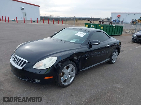 2002 Lexus SC with VIN JTHFN48Y120003925, listed as a IAAI auction lot 41921006 with 157,235 mi miles. Bid and sale history available at carsss.com. Image 2.