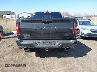 2025 Ram 1500 with VIN 1C6SRFMP2SN658960, listed as a IAAI auction lot 41838862 with 882 mi miles and . Bid and sale history available at DreamBid. Image 17.