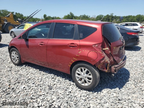 2016 Nissan Versa Note S with VIN 3N1CE2CP3GL376940, listed as a Copart auction lot 52158625 with 69,199 mi miles and Non Repairable. Bid and sale history available at carsss.com. Image 2.