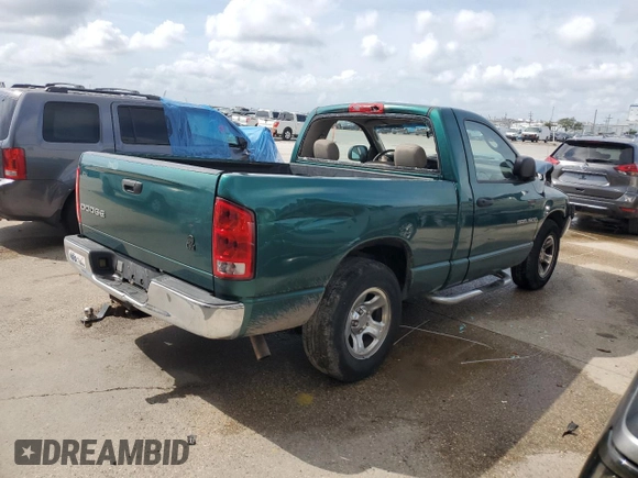2004 Dodge 1500 ST with VIN 1D7HA16K44J122445, listed as a Copart auction lot 54089065 with Not Provided miles and Salvage Title. Bid and sale history available at DreamBid. Image 3.