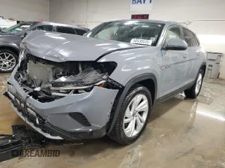 2020 Volkswagen Atlas SEL with VIN 1V2ME2CA1LC215102, listed as a Copart auction lot 50530535 with 44,060 mi miles and Salvage title. Bid and sale history available at DreamBid. Image 1.