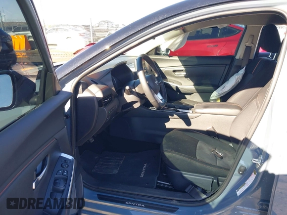 2024 Nissan Sentra SR with VIN 3N1AB8DV6RY207470, listed as a IAAI auction lot 41486139 with 13,835 mi miles and . Bid and sale history available at DreamBid. Image 5.