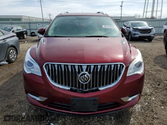 2015 Buick Enclave Leather with VIN 5GAKVBKD0FJ306335, listed as a Copart auction lot 50154635 with 138,239 mi miles and Salvage Title. Bid and sale history available at carsss.com. Image 5.