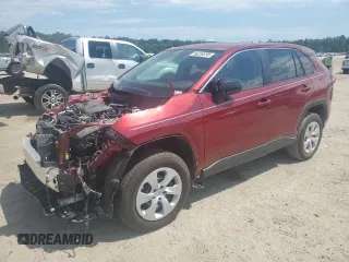 2024 Toyota RAV4 LE with VIN 2T3H1RFV1RW341763, listed as a Copart auction lot 58239295 with 10,016 mi miles and Salvage title. Bid and sale history available at DreamBid. Image 1.