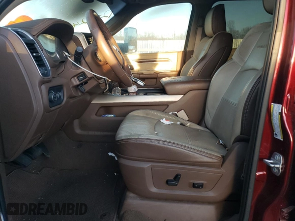 2022 Ram 2500 Laramie with VIN 3C6UR5FL5NG392280, listed as a Copart auction lot 83984734 with Not provided miles and Salvage title. Bid and sale history available at DreamBid. Image 7.