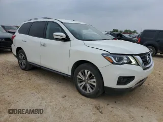 2019 Nissan Pathfinder SV z VIN 5N1DR2MN8KC635313, wystawiony jako Copart lot #51874245 z przebiegiem 107 462 mil mil oraz Czysty tytuł • Clean title. Historia ofert i sprzedaży dostępna na DreamBid. Obrazek 4.