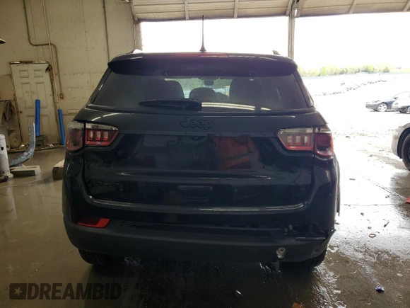 2021 Jeep Compass Freedom with VIN 3C4NJDAB6MT591227, listed as a Copart auction lot 51968315 with 54,389 mi miles and Non Repairable. Bid and sale history available at carsss.com. Image 6.