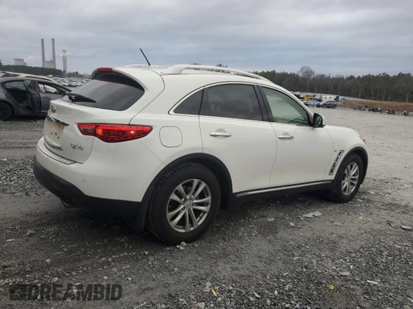 2016 Infiniti QX70 z VIN JN8CS1MU7GM670825, wystawiony jako Copart lot #43550055 z przebiegiem 61 773 mil mil oraz Szkoda całkowita • Salvage title. Historia ofert i sprzedaży dostępna na DreamBid. Obrazek 3.