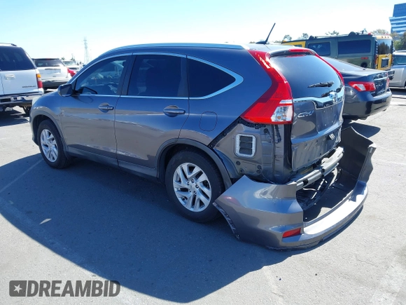 2015 Honda CR-V EX-L with VIN 2HKRM3H76FH536932, listed as a IAAI auction lot 41701971 with 155,626 mi miles and . Bid and sale history available at carsss.com. Image 3.