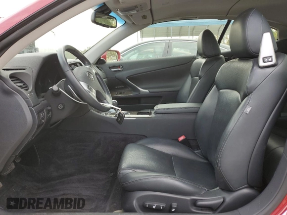 2012 Lexus IS 350 C с VIN JTHFE2C23C2507714, выставлен на аукционе Copart как лот 74383924 с пробегом 76 730 миль миль и Списание • Salvage title. История ставок и продаж доступна на DreamBid. Изображение 7.