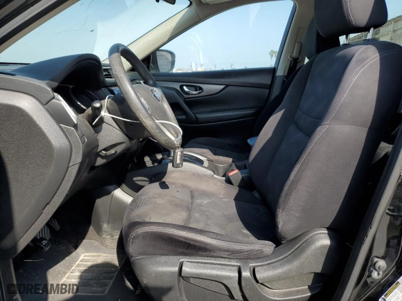 2016 Nissan Rogue S with VIN JN8AT2MT9GW026653, listed as a Copart auction lot 50396615 with 67,654 mi miles and Salvage Title. Bid and sale history available at carsss.com. Image 7.