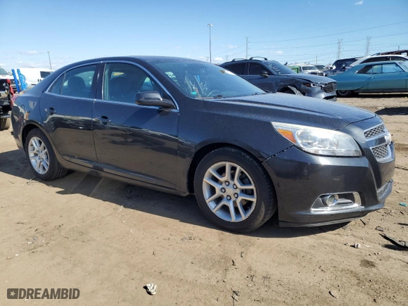 2013 Chevrolet Malibu ECO with VIN 1G11F5RR8DF100053, listed as a Copart auction lot 50495585 with 183,710 mi miles and Salvage Title. Bid and sale history available at carsss.com. Image 4.