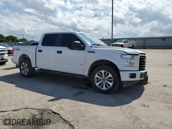2017 Ford F-150 XL with VIN 1FTEW1CP4HKD87591, listed as a Copart auction lot 54422305 with 149,773 mi miles and Salvage title. Bid and sale history available at DreamBid. Image 4.