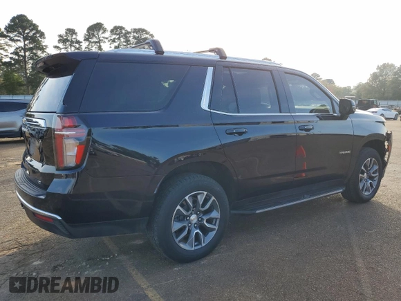2022 Chevrolet Tahoe LT with VIN 1GNSCNKD3NR365179, listed as a Copart auction lot 82892144 with 53,447 mi miles and Salvage title. Bid and sale history available at DreamBid. Image 3.