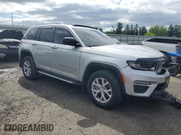 2022 Jeep Grand Cherokee Limited z VIN 1C4RJHBG6N8531726, wystawiony jako Copart lot #56791825 z przebiegiem 23 583 mil mil oraz Szkoda całkowita • Salvage title. Historia ofert i sprzedaży dostępna na DreamBid. Obrazek 4.