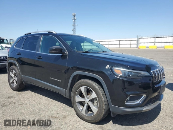 2019 Jeep Cherokee Limited with VIN 1C4PJMDX4KD280396, listed as a Copart auction lot 61583365 with 126,586 mi miles and Clean title. Bid and sale history available at DreamBid. Image 4.