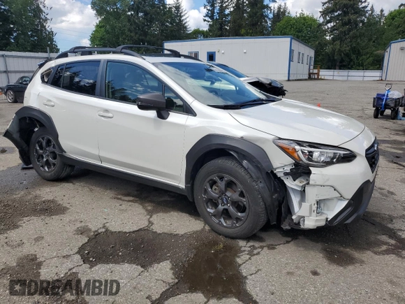2021 Subaru Crosstrek Special Sports с VIN JF2GTHSCXMH216930, выставлен на аукционе Copart как лот 56740295 с пробегом 31 945 миль миль и Списание • Salvage title. История ставок и продаж доступна на DreamBid. Изображение 4.