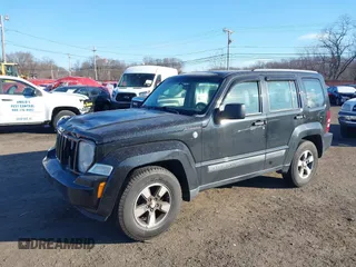 2008 Jeep Liberty Sport with VIN 1J8GN28K38W256670, listed as a IAAI auction lot 41688609 with 147,343 mi miles. Bid and sale history available at carsss.com. Image 2.