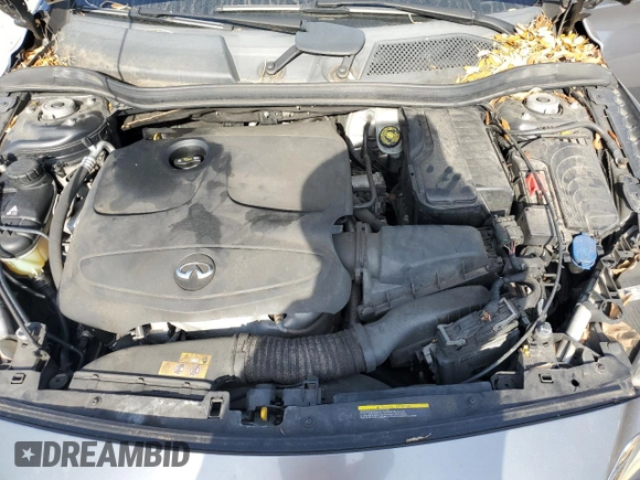 2018 Infiniti QX30 Luxury with VIN SJKCH5CP2JA057398, listed as a Copart auction lot 54543755 with 99,058 mi miles and Clean title. Bid and sale history available at DreamBid. Image 12.