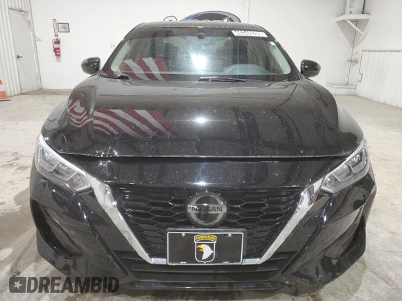 2023 Nissan Sentra SV with VIN 3N1AB8CV8PY263523, listed as a Copart auction lot 46348595 with 25,600 mi miles and Clean Title. Bid and sale history available at DreamBid. Image 5.