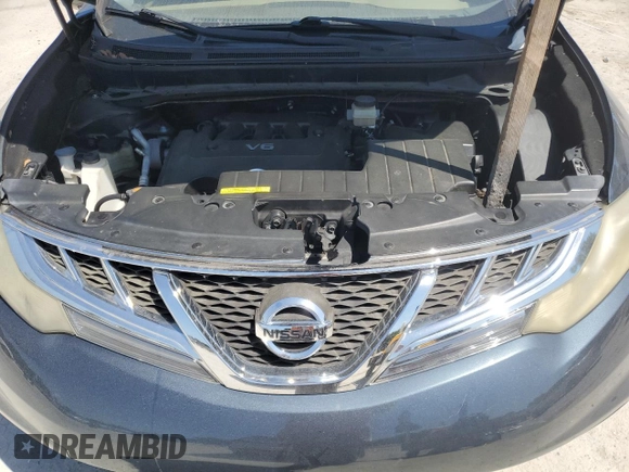 2011 Nissan Murano LE with VIN JN8AZ1MU8BW062571, listed as a Copart auction lot 52699275 with 121,016 mi miles and Salvage Title. Bid and sale history available at carsss.com. Image 12.