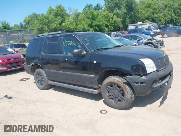 2005 Mercury Mountaineer Convenience z VIN 4M2DU86W45ZJ27153, wystawiony jako IAAI lot #42536111 z przebiegiem 224 893 mil mil oraz . Historia ofert i sprzedaży dostępna na DreamBid. Obrazek 1.
