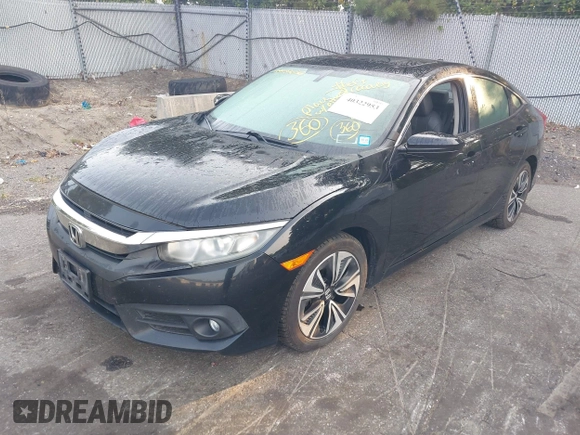 2016 Honda Civic Sedan EX-L with VIN 19XFC1F71GE209163, listed as a IAAI auction lot 40322953 with 149,874 mi miles. Bid and sale history available at carsss.com. Image 18.