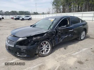 2009 Nissan Maxima SV with VIN 1N4AA51E99C807465, listed as a Copart auction lot 49768325 with Not Provided miles and Salvage Title. Bid and sale history available at DreamBid. Image 1.