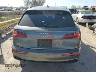 2020 Audi SQ5 Premium Plus with VIN WA1B4AFY5L2119830, listed as a Copart auction lot 44950124 with 25,527 mi miles and . Bid and sale history available at DreamBid. Image 6.