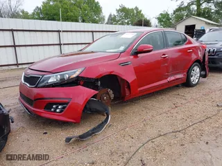 2014 Kia Optima EX with VIN 5XXGN4A76EG281195, listed as a IAAI auction lot 41875540 with 131,751 mi miles. Bid and sale history available at carsss.com. Image 18.