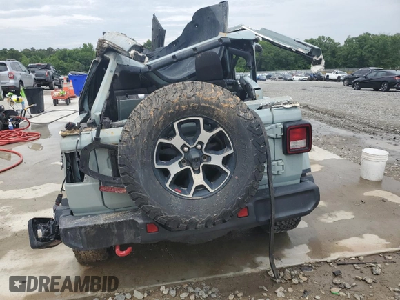 2023 Jeep Wrangler Rubicon с VIN 1C4HJXFG8PW601421, выставлен на аукционе Copart как лот 55970475 с пробегом 46 743 миль миль и Списание • Salvage title. История ставок и продаж доступна на DreamBid. Изображение 6.