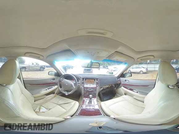 2008 Infiniti G35 Journey with VIN JNKBV61E98M228766, listed as a Copart auction lot 60345775 with 166,657 mi miles and Salvage title. Bid and sale history available at DreamBid. Image 14.
