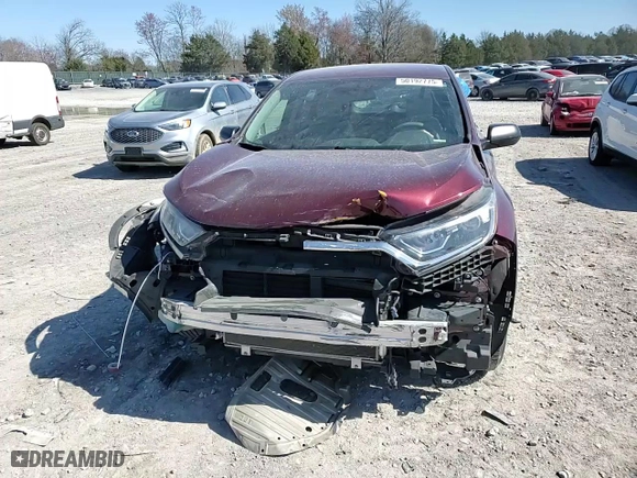 2017 Honda CR-V LX with VIN 7FARW5H3XHE006133, listed as a Copart auction lot 50192775 with 95,453 mi miles and Salvage Title. Bid and sale history available at carsss.com. Image 12.