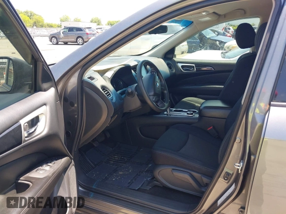 2018 Nissan Pathfinder S with VIN 5N1DR2MM6JC620315, listed as a IAAI auction lot 42225525 with 102,413 mi miles and . Bid and sale history available at DreamBid. Image 5.