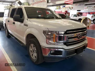 2018 Ford F-150 XL with VIN 1FTEW1EG1JFB41626, listed as a IAAI auction lot 42679343 with 157,482 mi miles and . Bid and sale history available at DreamBid. Image 3.