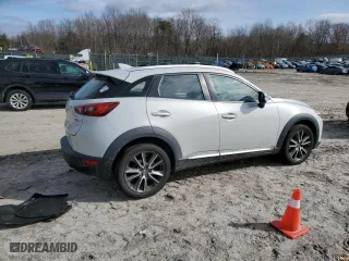 2017 Mazda CX-3 Grand Touring with VIN JM1DKFD70H0141197, listed as a Copart auction lot 45834855 with 146,609 mi miles and Salvage Title. Bid and sale history available at carsss.com. Image 3.