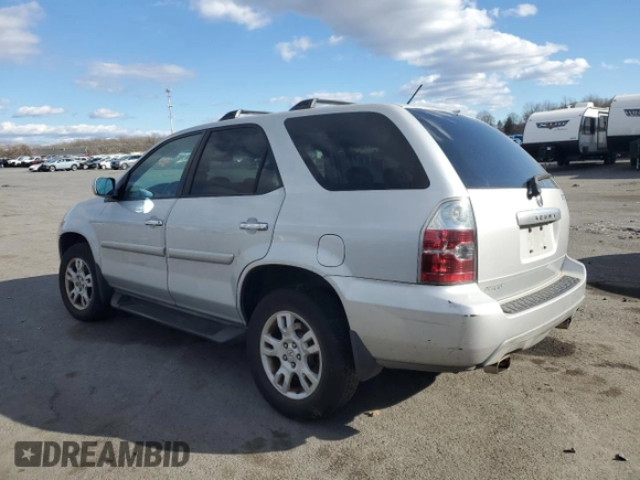 2004 Acura MDX Touring Pkg w/Navigation with VIN 2HNYD18894H526596, listed as a Copart auction lot 43210005 with 153,632 mi miles and Salvage Title. Bid and sale history available at carsss.com. Image 2.