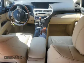 2014 Lexus RX 350 with VIN JTJZK1BA7E2010384, listed as a Copart auction lot 54106235 with 169,142 mi miles and Salvage Title. Bid and sale history available at DreamBid. Image 8.