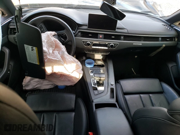 2018 Audi A5 Sportback Premium Plus with VIN WAUENCF57JA010254, listed as a Copart auction lot 82501803 with 60,155 mi miles. Bid and sale history available at carsss.com. Image 8.