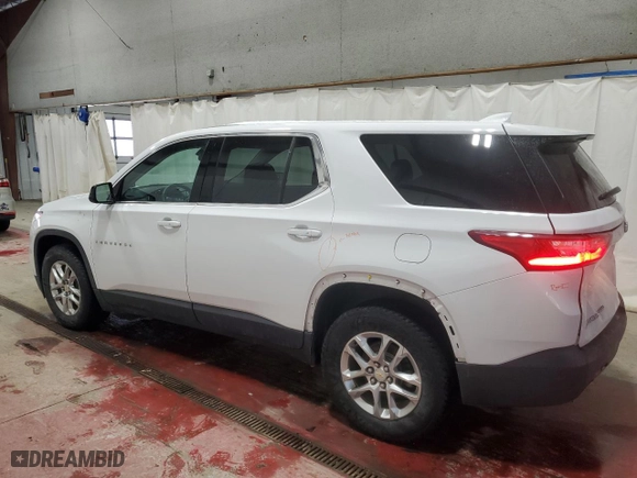 2020 Chevrolet Traverse LS with VIN 1GNEVFKW8LJ146003, listed as a Copart auction lot 44682015 with 66,928 mi miles and Salvage Title. Bid and sale history available at carsss.com. Image 2.