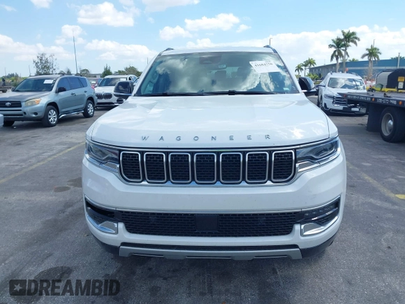 2024 Jeep Wagoneer Series II with VIN 1C4SJVBP6RS101526, listed as a IAAI auction lot 41684750 with 31,415 mi miles and . Bid and sale history available at DreamBid. Image 12.